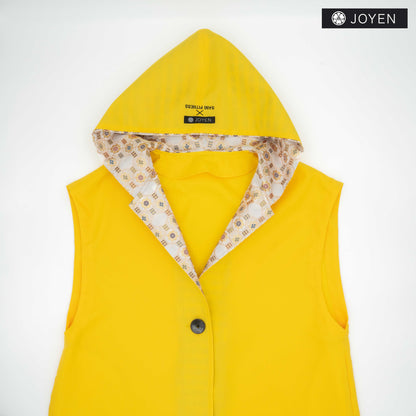 西陣フーディ 365 Yellow with White Kinran